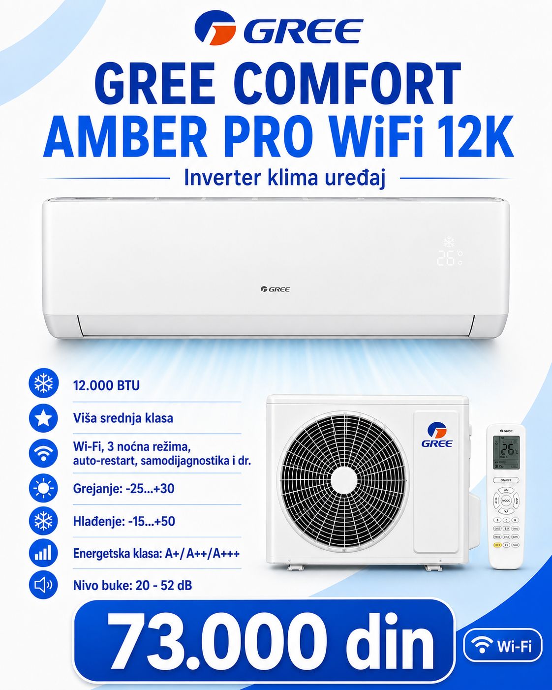 Gree klima uređaj