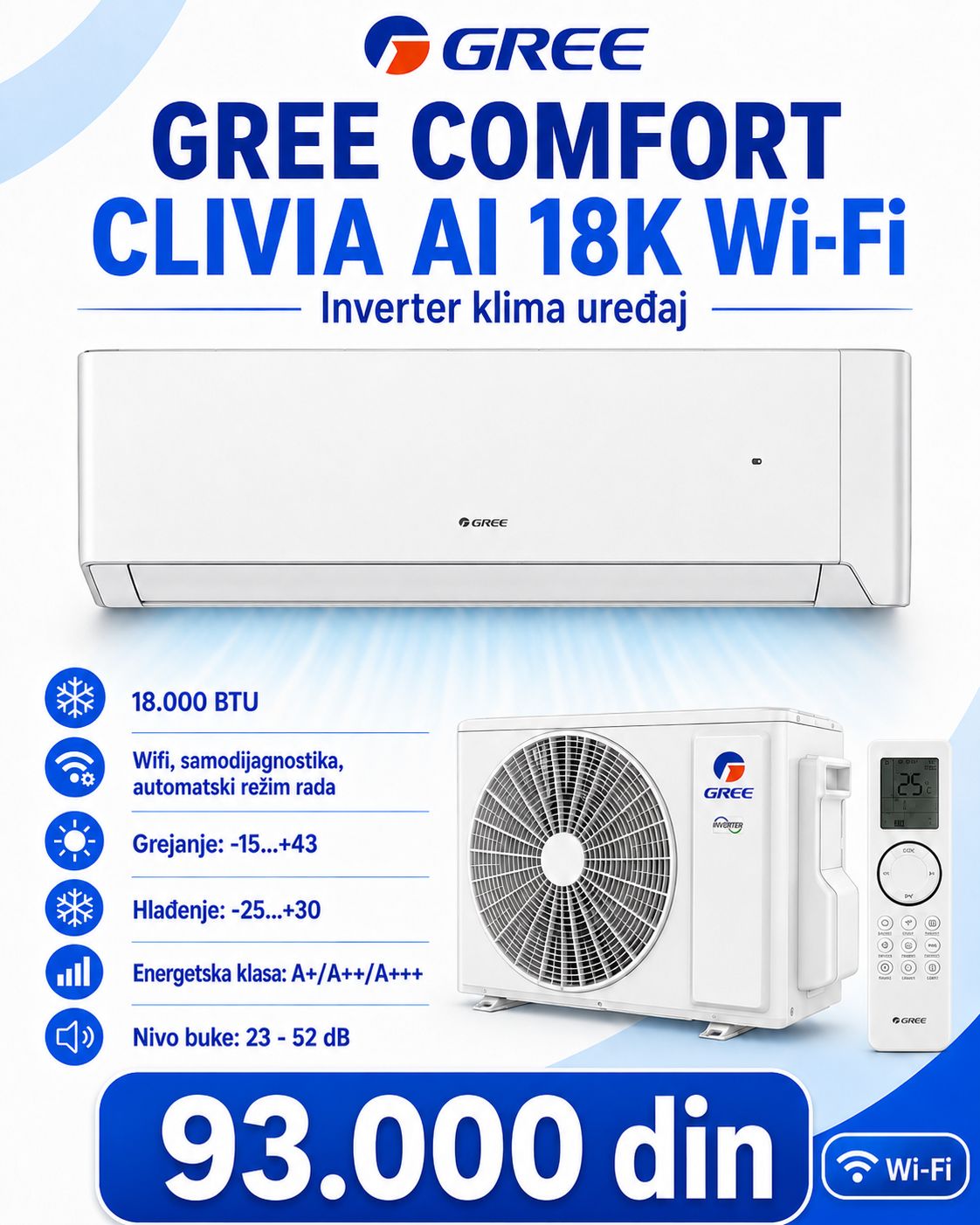 Klima uređaj iz ponude